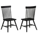 Andrews - Windsor Spindle Back Dining Side Chair (Set of 2) – Chair Sets by Coaster Fine Furniture at Furniture Wholesale Plus , Nashville furniture store