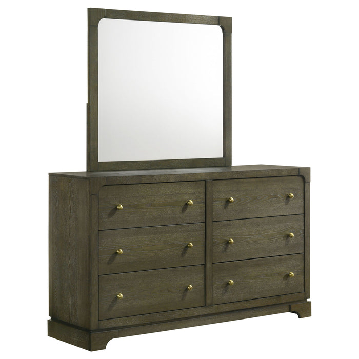 Gran Park - 6-Drawer Dresser Cabinet – Dressers by Coaster Fine Furniture at Furniture Wholesale Plus , Nashville furniture store