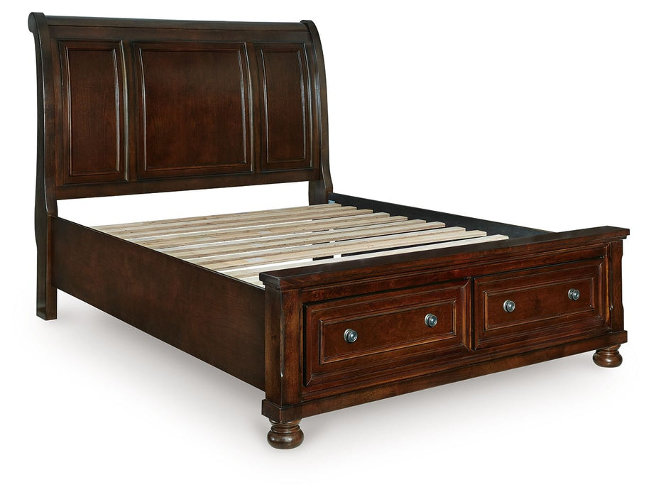Porter - Sleigh Storage Bed – Storage Beds by Millennium® by Ashley at Furniture Wholesale Plus , Nashville furniture store
