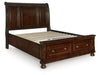 Porter - Sleigh Storage Bed – Storage Beds by Millennium® by Ashley at Furniture Wholesale Plus , Nashville furniture store
