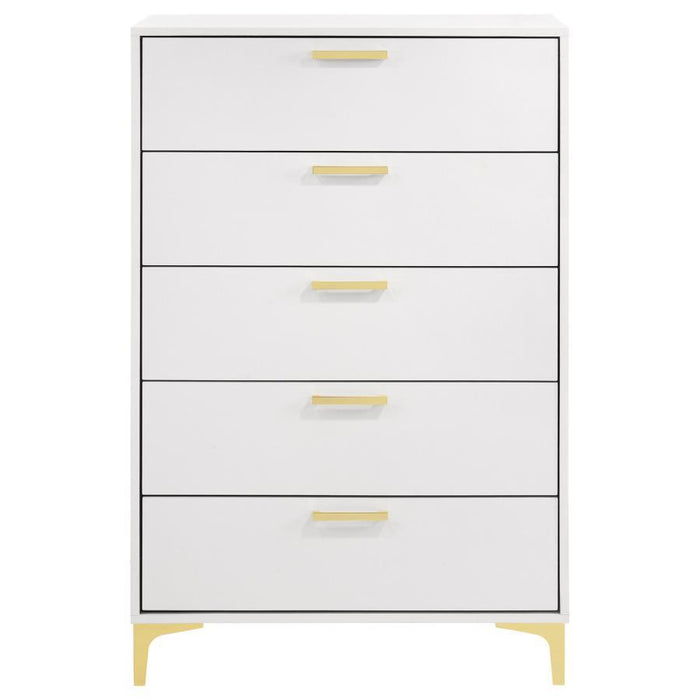 Kendall - 5-Drawer Bedroom Chest – Accent Chests by CoasterEveryday at Furniture Wholesale Plus , Nashville furniture store