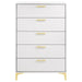 Kendall - 5-Drawer Bedroom Chest – Accent Chests by CoasterEveryday at Furniture Wholesale Plus , Nashville furniture store