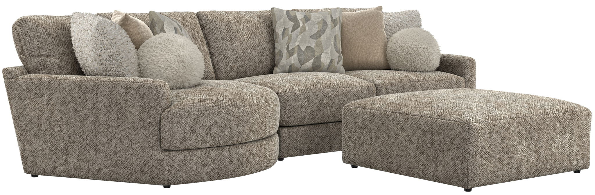 Turner - Sectional – Stationary Sectionals by Jackson at Furniture Wholesale Plus , Nashville furniture store
