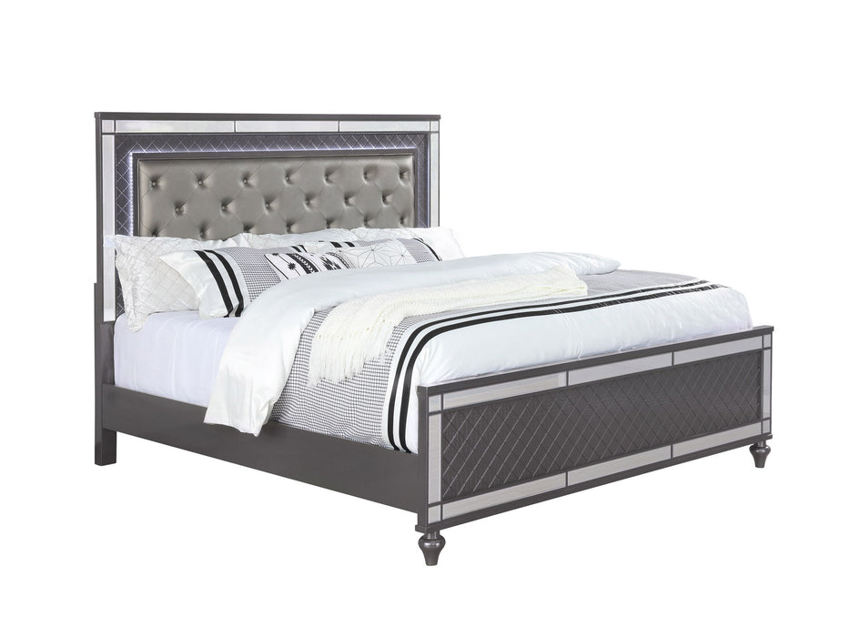 Refino - Upholstered Bed – Upholstered Beds by Crown Mark at Furniture Wholesale Plus , Nashville furniture store
