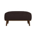 Destiny - Ottoman With Wood Base – Upholstered Ottomans by Elements International at Furniture Wholesale Plus , Nashville furniture store