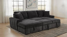 Pastrana - Upholstered Sleeper Sectional Sofa – Sleeper Sectionals by Coaster Fine Furniture at Furniture Wholesale Plus , Nashville furniture store