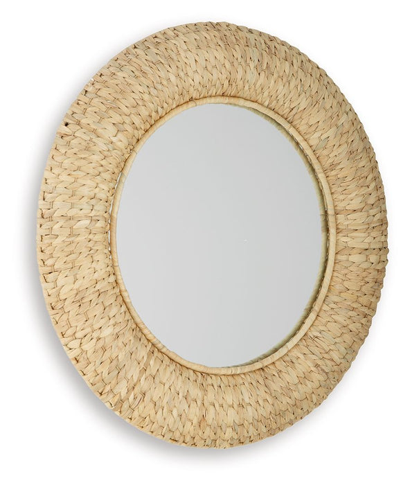 Briggsburg - Accent Mirror - Natural – Accent Mirrors by Signature Design by Ashley® at Furniture Wholesale Plus , Nashville furniture store
