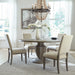 Westfield - 5 Piece Pedestal Table Set (Upholstered Side Chairs) - Havana Brown – 5 Piece Dining Room Sets by Liberty Furniture at Furniture Wholesale Plus , Nashville furniture store