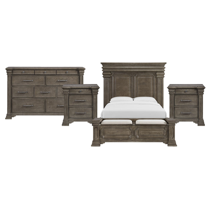 Kings Court - Storage Bedroom Set – 3 Piece Bedroom Sets by Elements International at Furniture Wholesale Plus , Nashville furniture store
