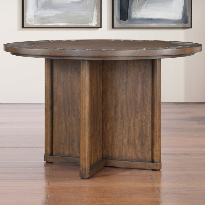 Cambridge - Dining Table With Game Table Top - Brown – Dining Tables by Steve Silver Furniture at Furniture Wholesale Plus , Nashville furniture store