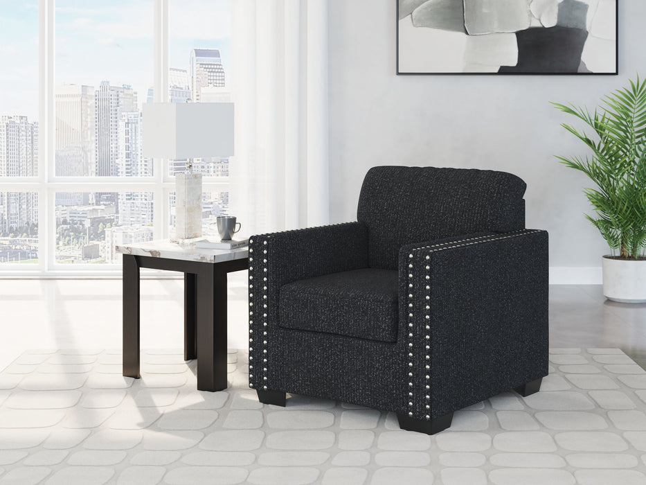 Jasmine Peaks - Living Room Set – Stationary Chair & Ottoman by Benchcraft® at Furniture Wholesale Plus , Nashville furniture store
