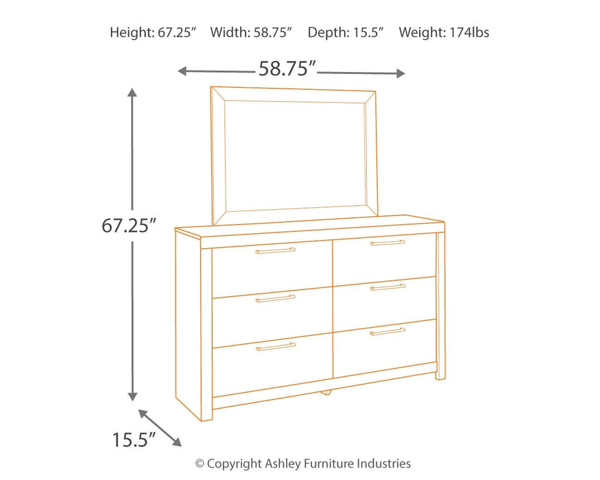 Derekson - Dresser – Dressers by Benchcraft® at Furniture Wholesale Plus , Nashville furniture store