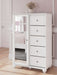 Kozlani - Dressing Chest - White – Accent Chests by Signature Design by Ashley® at Furniture Wholesale Plus , Nashville furniture store