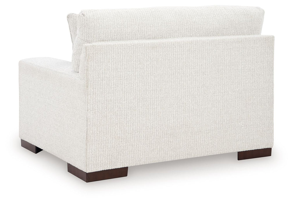 Hartside - Chair And A Half - Frosted – Arm Chairs by Benchcraft® at Furniture Wholesale Plus , Nashville furniture store
