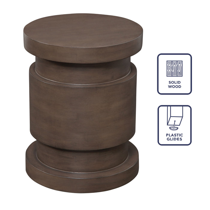 Duke - Side Table - Brown – Side Tables by Steve Silver Furniture at Furniture Wholesale Plus , Nashville furniture store