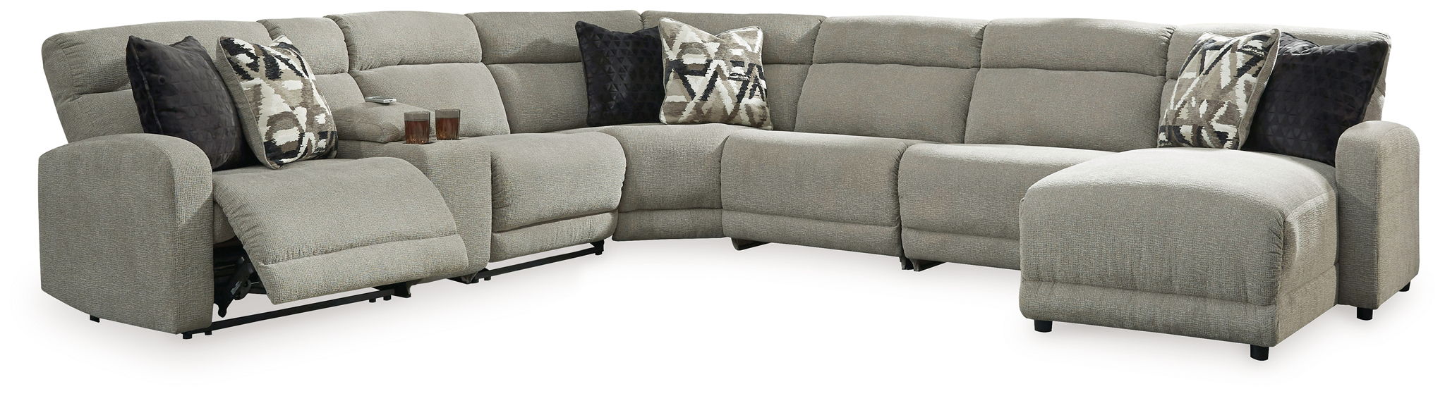 Colleyville - Power Reclining Sectional – Reclining Sectionals by Signature Design by Ashley® at Furniture Wholesale Plus , Nashville furniture store
