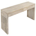 Rickman - 2-Drawer Wood Entryway Console Table - White Washed – Console Tables by CoasterEssence at Furniture Wholesale Plus , Nashville furniture store