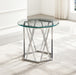 Escondido - End Table - Silver – End Tables by Steve Silver Furniture at Furniture Wholesale Plus , Nashville furniture store