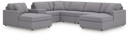 Modmax - Sectional - Granite – Stationary Sectionals by Signature Design by Ashley® at Furniture Wholesale Plus , Nashville furniture store