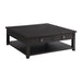 Kendyl - Occasional Square Coffee Table - Brown – Coffee Tables by Elements International at Furniture Wholesale Plus , Nashville furniture store