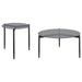 Rosalie - Round Coffee And End Table Set – Table Sets by Coaster Fine Furniture at Furniture Wholesale Plus , Nashville furniture store