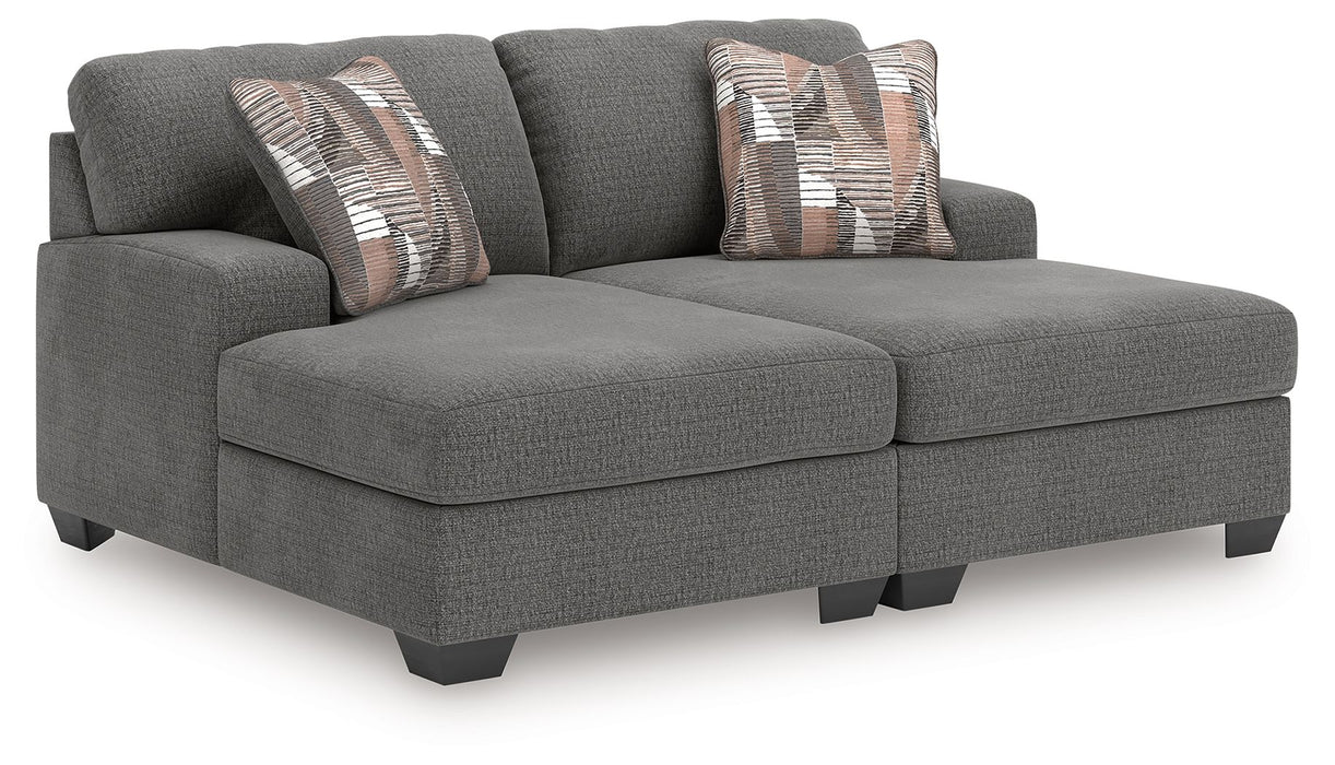 Clarington - Sectional – Stationary Sectionals by Signature Design by Ashley® at Furniture Wholesale Plus , Nashville furniture store
