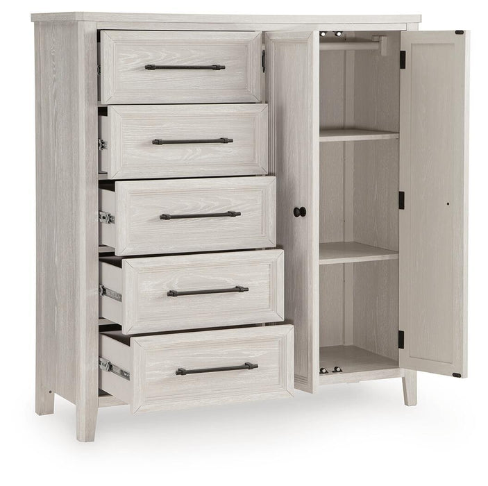 Darbonton - Door Chest - Dove White – Door Chests by Signature Design by Ashley® at Furniture Wholesale Plus , Nashville furniture store