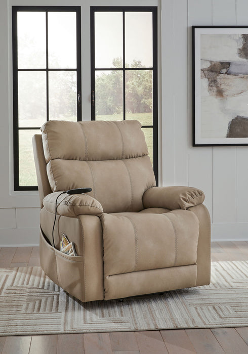 Next-Gen Durapella - Power Lift Recliner – Lift Chairs by Signature Design by Ashley® at Furniture Wholesale Plus , Nashville furniture store