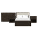 Sylvie - Bedroom Set With Upholstered Bed – 3 Piece Bedroom Sets by Elements International at Furniture Wholesale Plus , Nashville furniture store