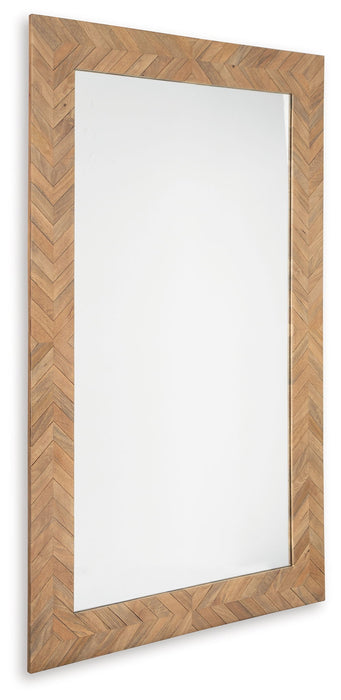 Waylane - Floor Mirror - Brown – Floor Mirrors by Signature Design by Ashley® at Furniture Wholesale Plus , Nashville furniture store