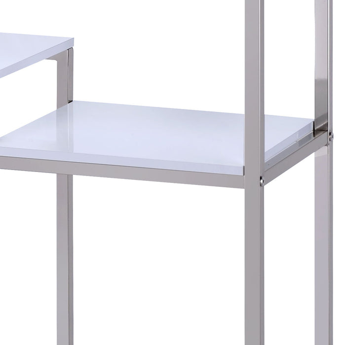 Alize - Bookcase - White – Standard Bookcases by Steve Silver Furniture at Furniture Wholesale Plus , Nashville furniture store