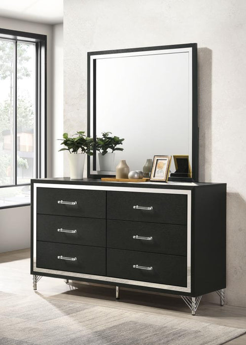 Lucia - 6-Drawer Dresser – Dressers by Coaster Fine Furniture at Furniture Wholesale Plus , Nashville furniture store