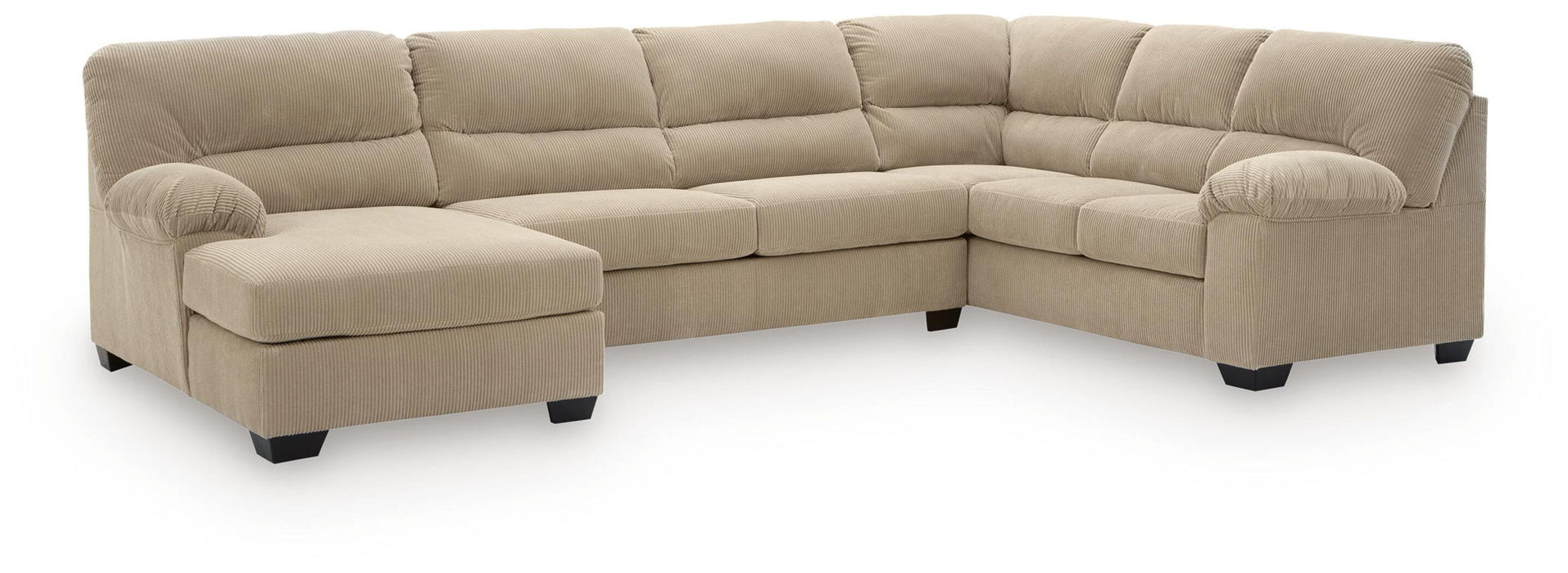 SimpleJoy - Sectional – Stationary Sectionals by Signature Design by Ashley® at Furniture Wholesale Plus , Nashville furniture store