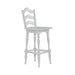 Magnolia Manor - Ladderback Swivel Bar Stool - Antique White – Bar Height (28"-30") by Liberty Furniture at Furniture Wholesale Plus , Nashville furniture store