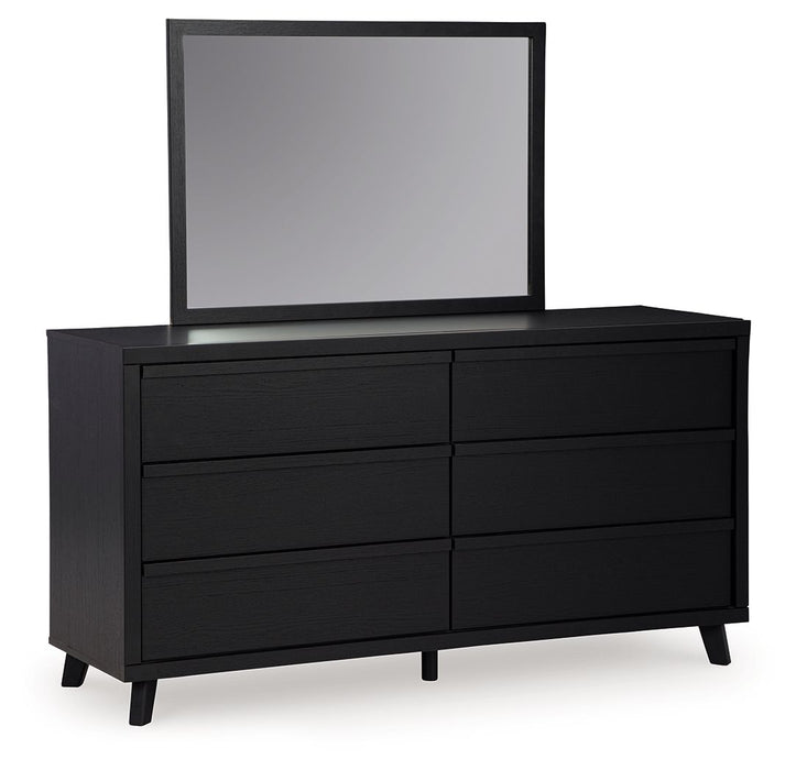 Danziar - Dresser And Mirror - Black – Dresser & Mirror by Signature Design by Ashley® at Furniture Wholesale Plus , Nashville furniture store