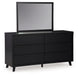 Danziar - Dresser And Mirror - Black – Dresser & Mirror by Signature Design by Ashley® at Furniture Wholesale Plus , Nashville furniture store