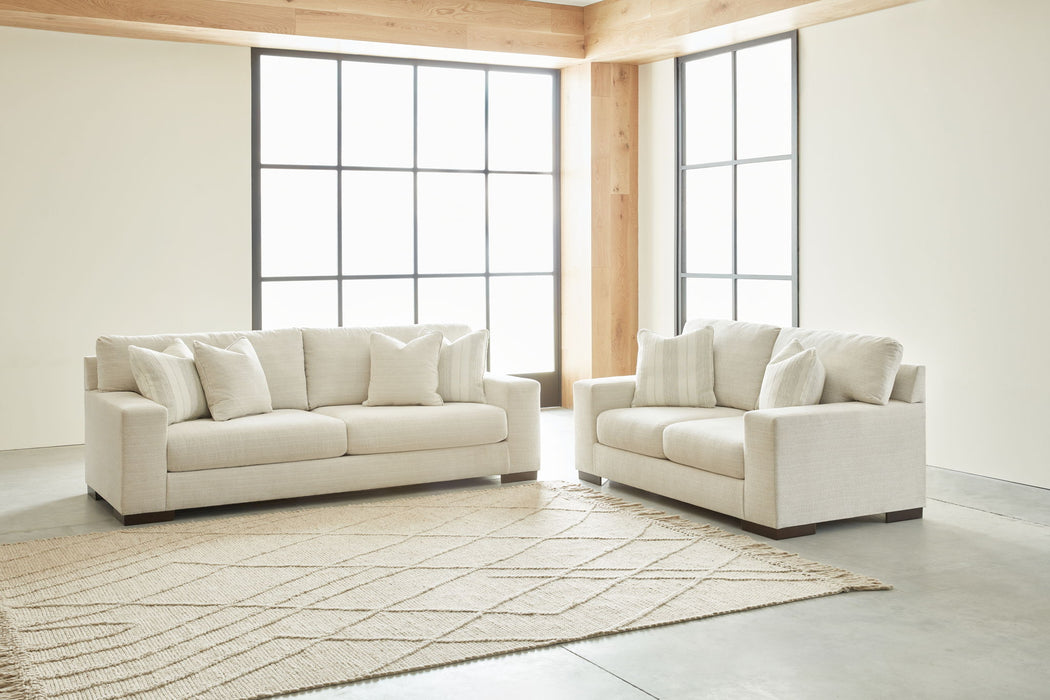 Maggie - Living Room Set – Stationary Chair & Ottoman by Signature Design by Ashley® at Furniture Wholesale Plus , Nashville furniture store