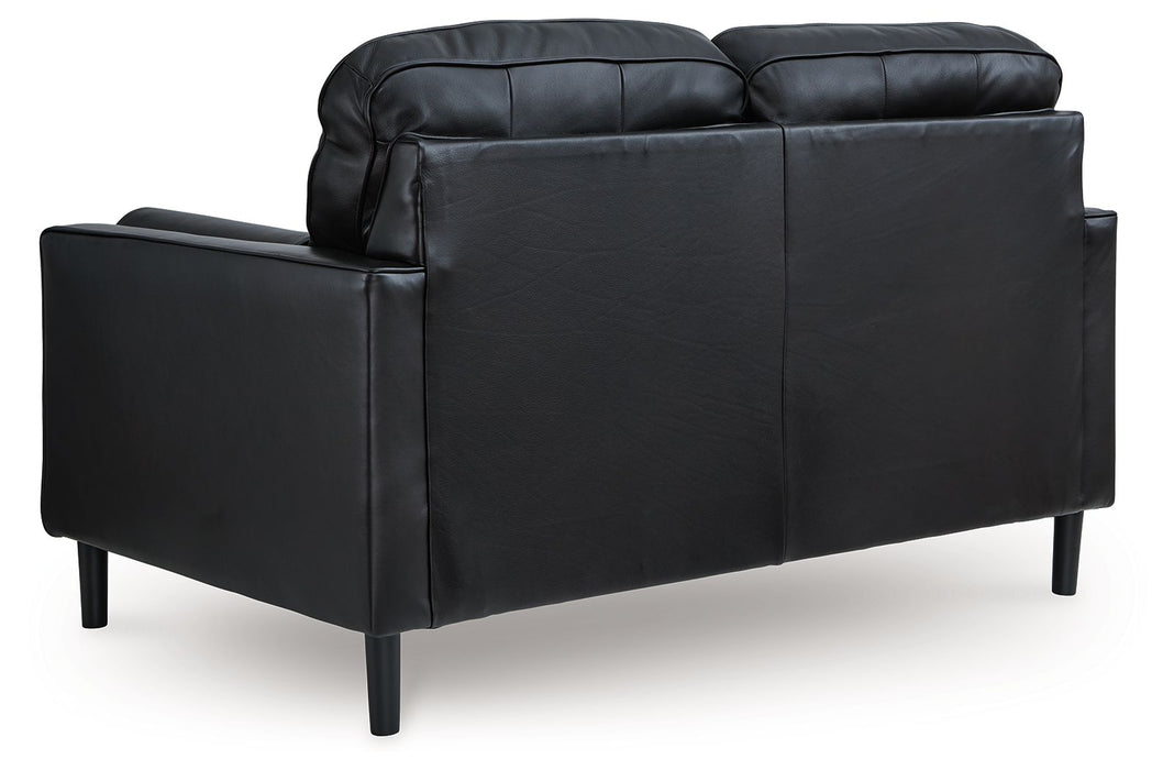 Bryceview - Loveseat - Onyx – Stationary Loveseats by Signature Design by Ashley® at Furniture Wholesale Plus , Nashville furniture store