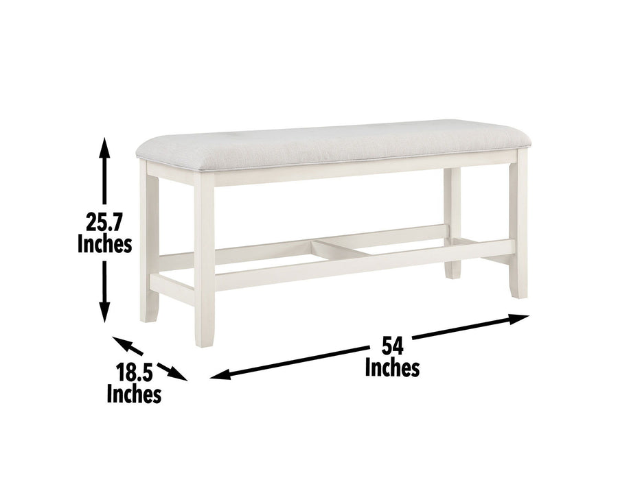 Hyland - Counter Height Bench - Premium Counter Benches from Steve Silver Furniture - Just $229! Shop now at Furniture Wholesale Plus  We are the best furniture store in Nashville, Hendersonville, Goodlettsville, Madison, Antioch, Mount Juliet, Lebanon, Gallatin, Springfield, Murfreesboro, Franklin, Brentwood