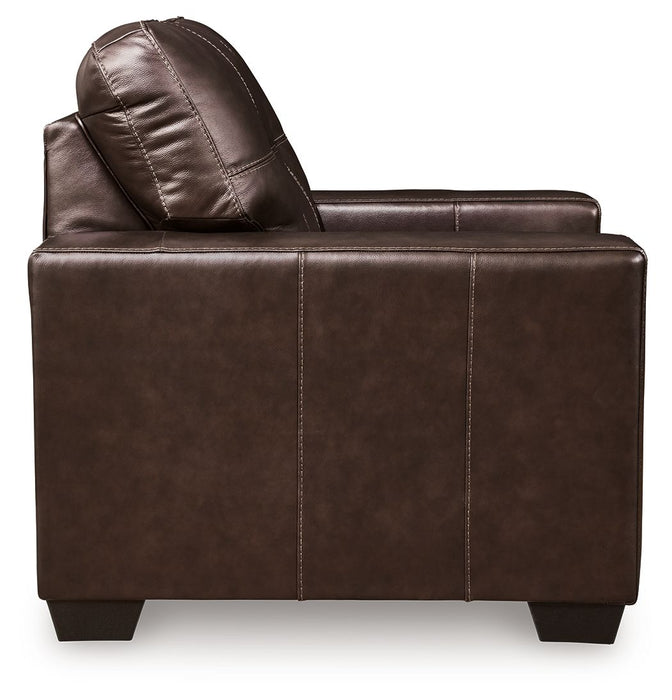 Santorine - Living Room Set – Stationary Chair & Ottoman by Signature Design by Ashley® at Furniture Wholesale Plus , Nashville furniture store