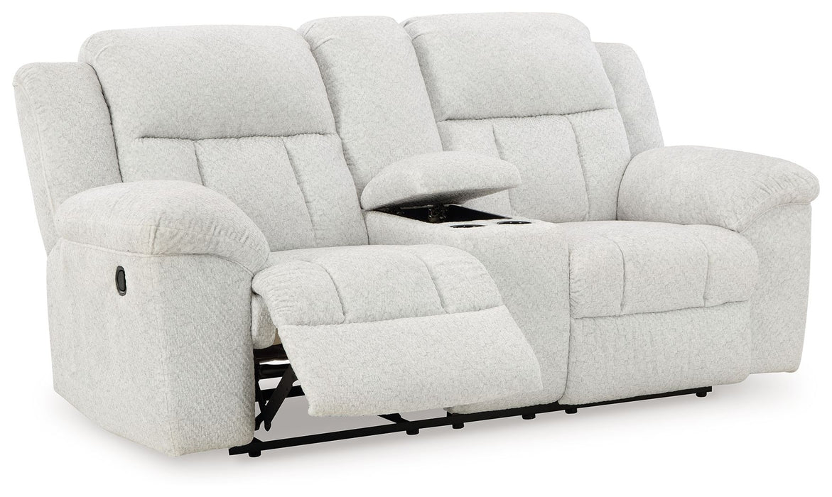 Frohn - Dbl Reclining Loveseat With Console – Reclining Loveseats by Signature Design by Ashley® at Furniture Wholesale Plus , Nashville furniture store