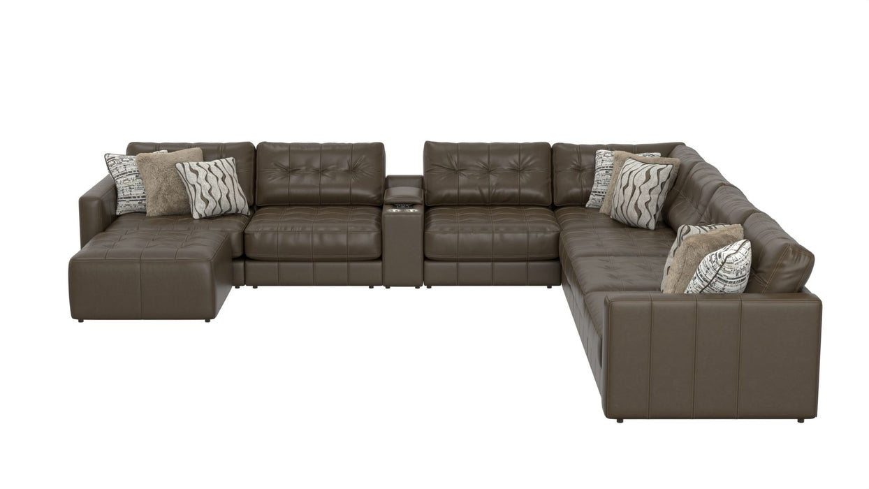 Siena - Modular Sectional And Cocktail Ottoman – 2 Piece Living Room Sets by Jackson at Furniture Wholesale Plus , Nashville furniture store