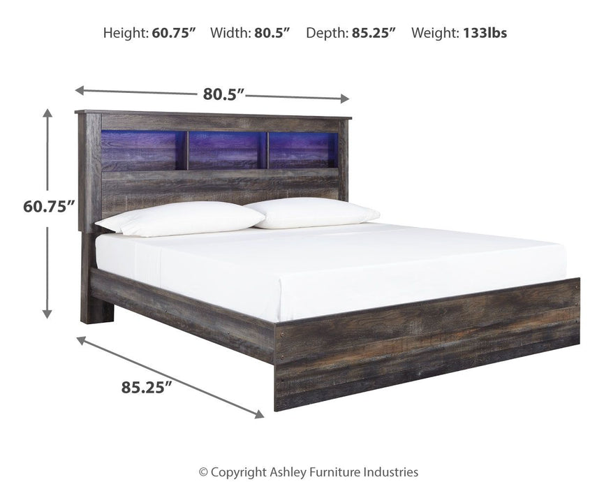Drystan - Panel Bookcase Bed – Panel Beds by Signature Design by Ashley® at Furniture Wholesale Plus , Nashville furniture store