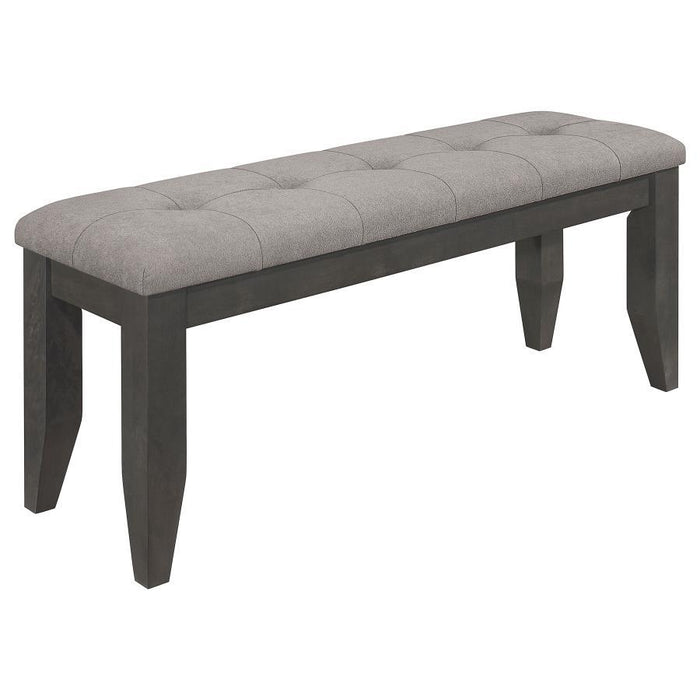 Dalila - Tufted Upholstered Dining Bench – Upholstered Benches by CoasterEveryday at Furniture Wholesale Plus , Nashville furniture store