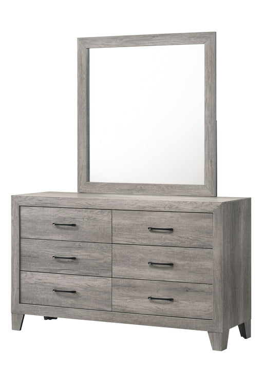 Hopkins - Dresser, Mirror – Dresser & Mirror by Crown Mark at Furniture Wholesale Plus , Nashville furniture store
