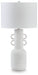 Perringhill - Metal Table Lamp - Distressed White – Table Lamps by Signature Design by Ashley® at Furniture Wholesale Plus , Nashville furniture store
