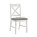 Summerville - 6 Piece Dining Set With Table, 4 Chairs, And Bench - Oak And Antique White – 6 Piece Dining Room Sets by Elements International at Furniture Wholesale Plus , Nashville furniture store