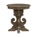 Magnolia Manor - Round End Table – End Tables by Liberty Furniture at Furniture Wholesale Plus , Nashville furniture store