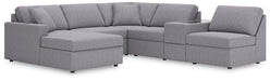 Modmax - Granite - Sectional – Stationary Sectionals by Signature Design by Ashley® at Furniture Wholesale Plus , Nashville furniture store