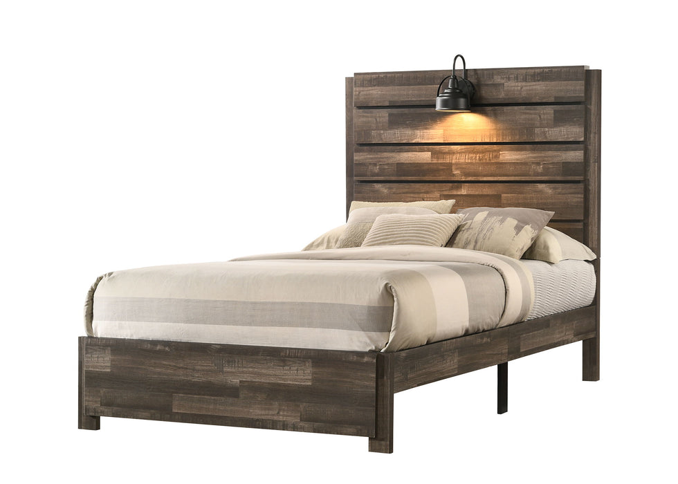 Carter - Bed In 1 Box – Platform Beds by Crown Mark at Furniture Wholesale Plus , Nashville furniture store